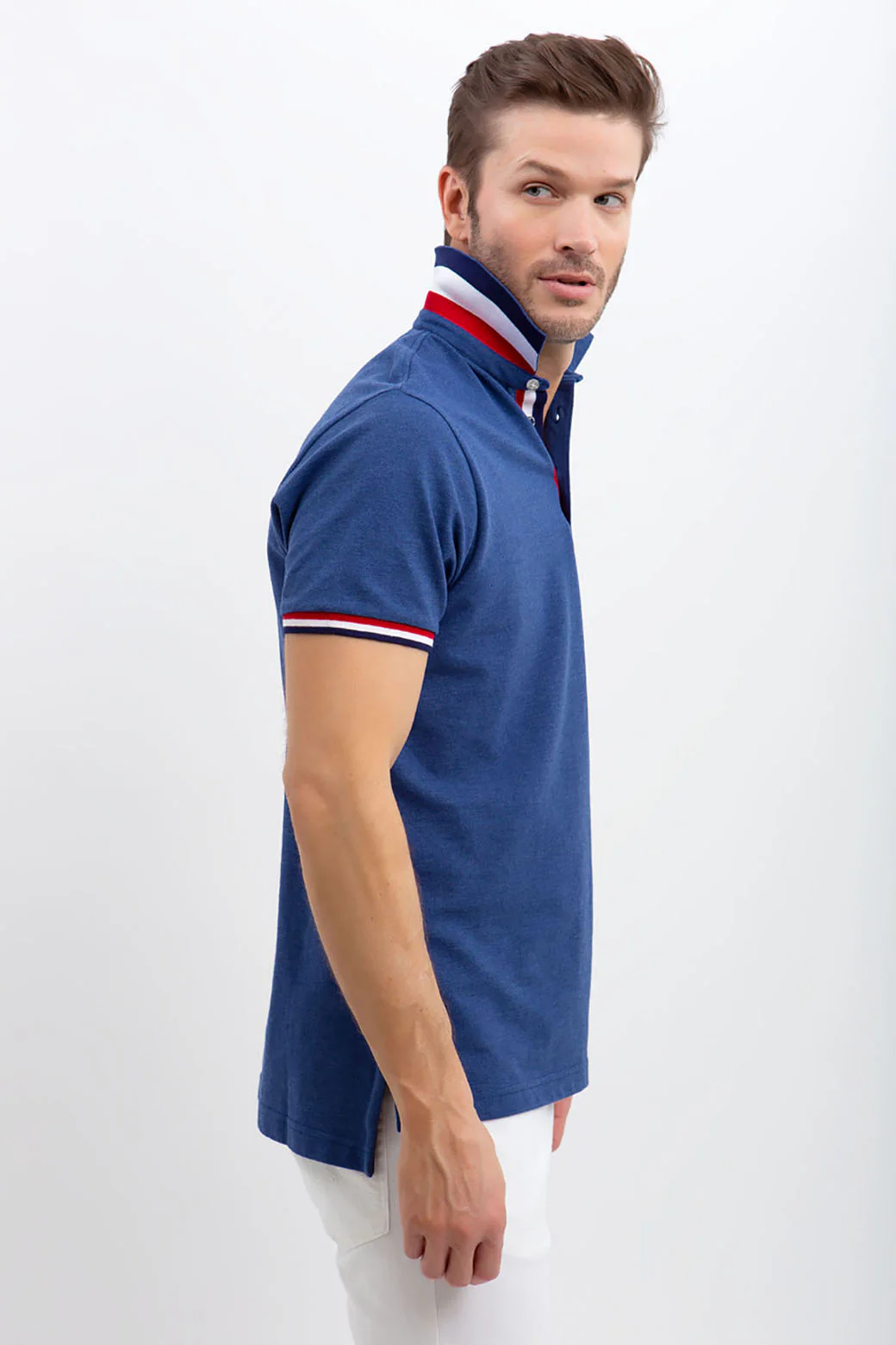 MULTI TIPPED POLO SHIRT - Image 6