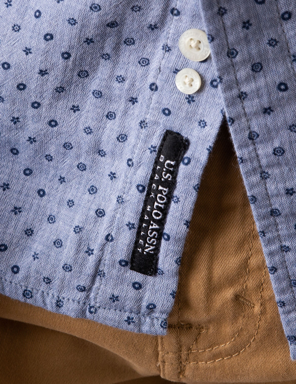 BLACK MALLET ALL OVER DOT SHIRT - Image 3