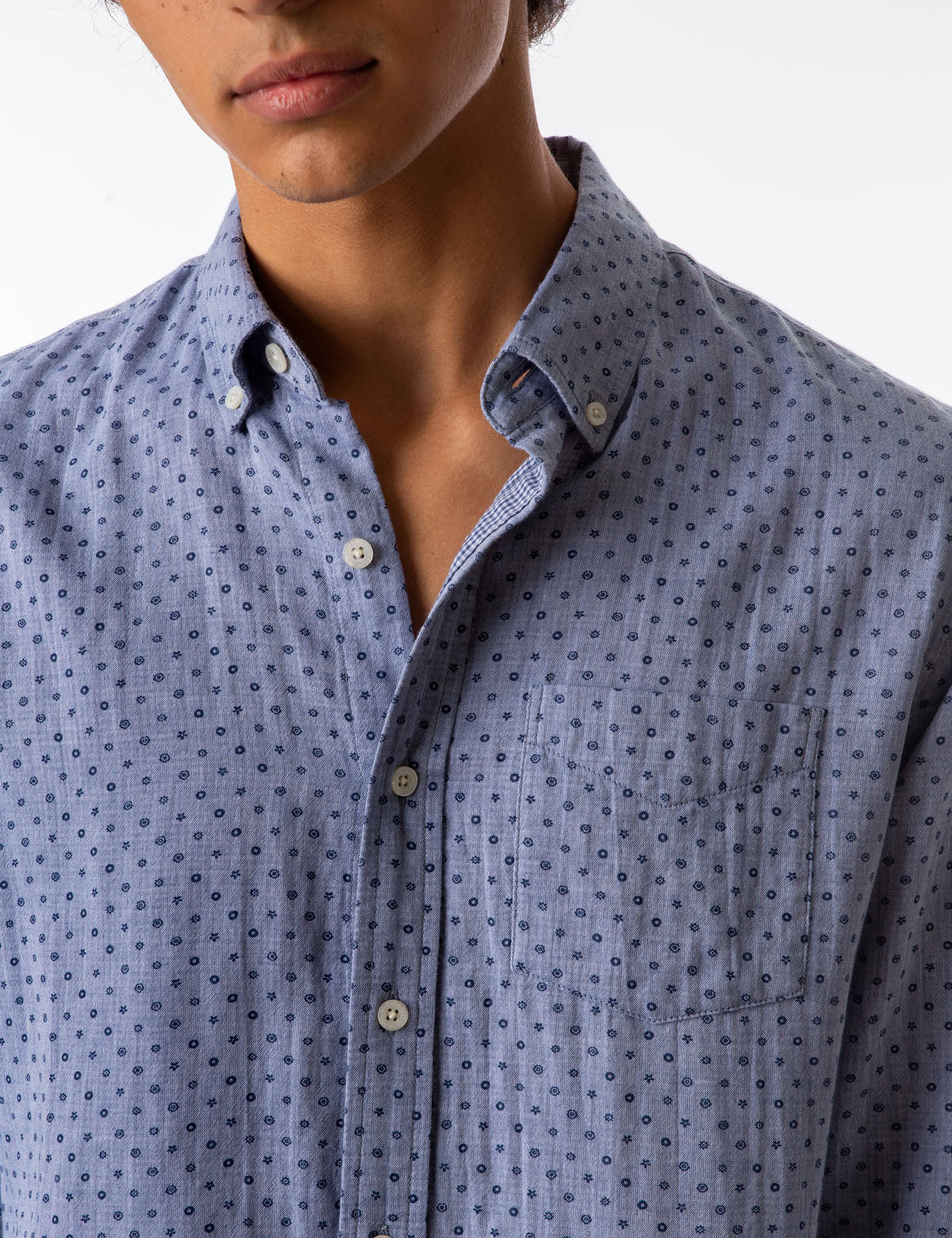 BLACK MALLET ALL OVER DOT SHIRT - Image 5
