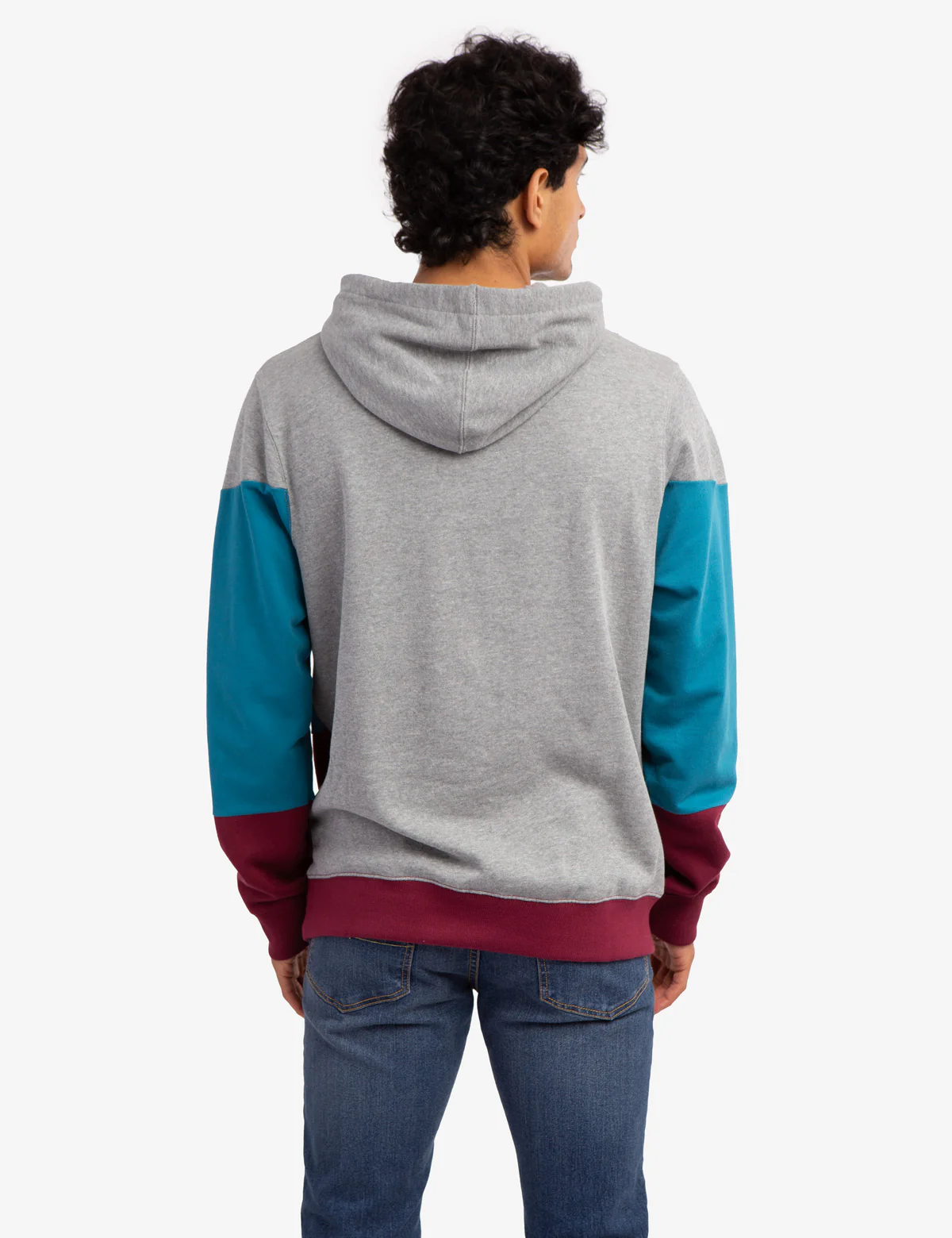 BLACK MALLET COLORBLOCK FRENCH TERRY HOODY - Image 5