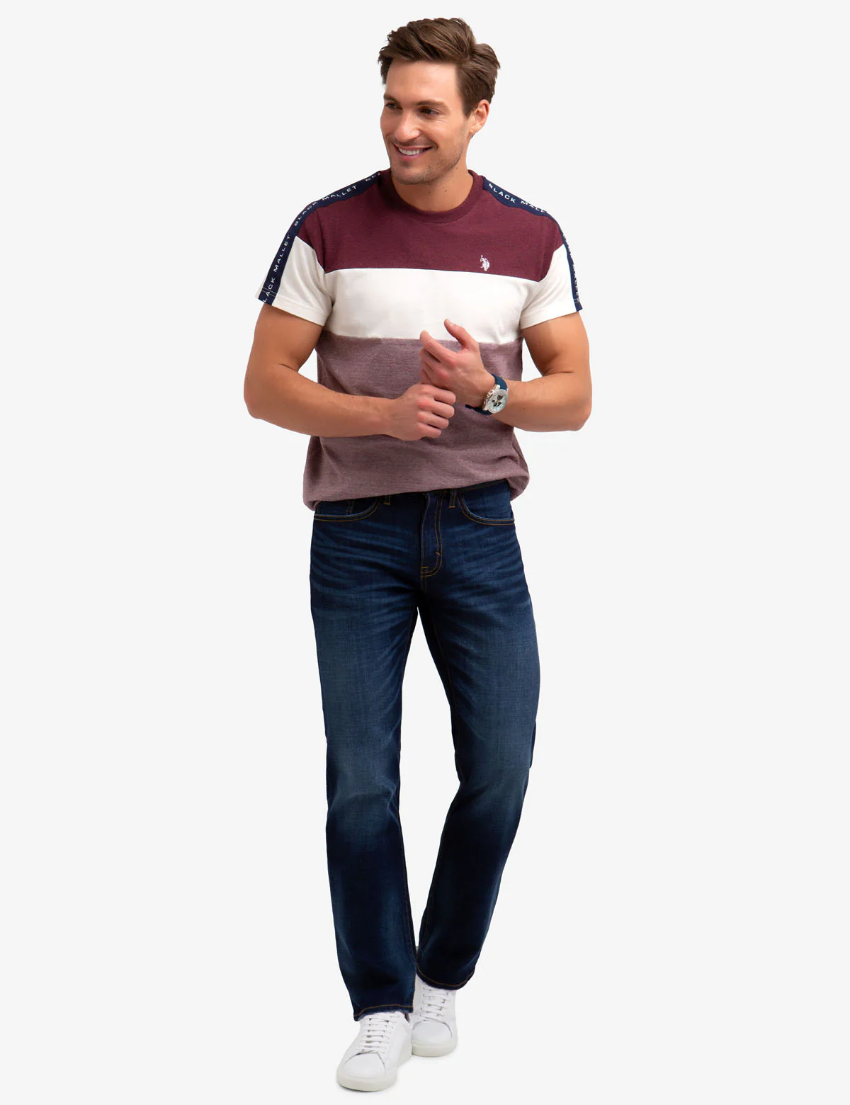 BLACK MALLET COLORBLOCK T-SHIRT - Image 2