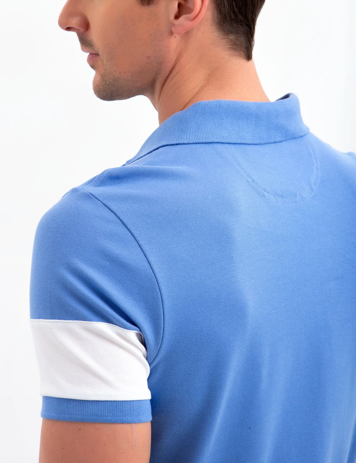 BLACK MALLET SLIM FIT STRETCH PIQUE POLO SHIRT - Image 21