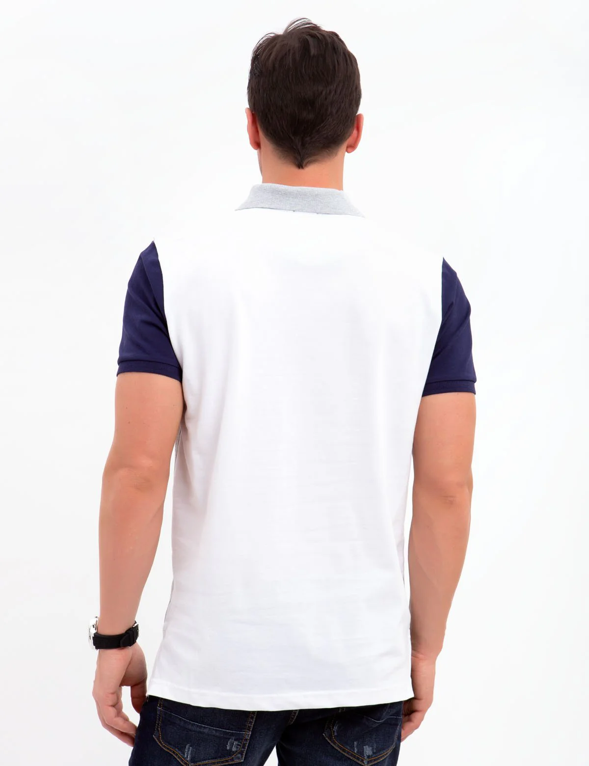 BLACK MALLET LOGO POLO SHIRT - Image 20