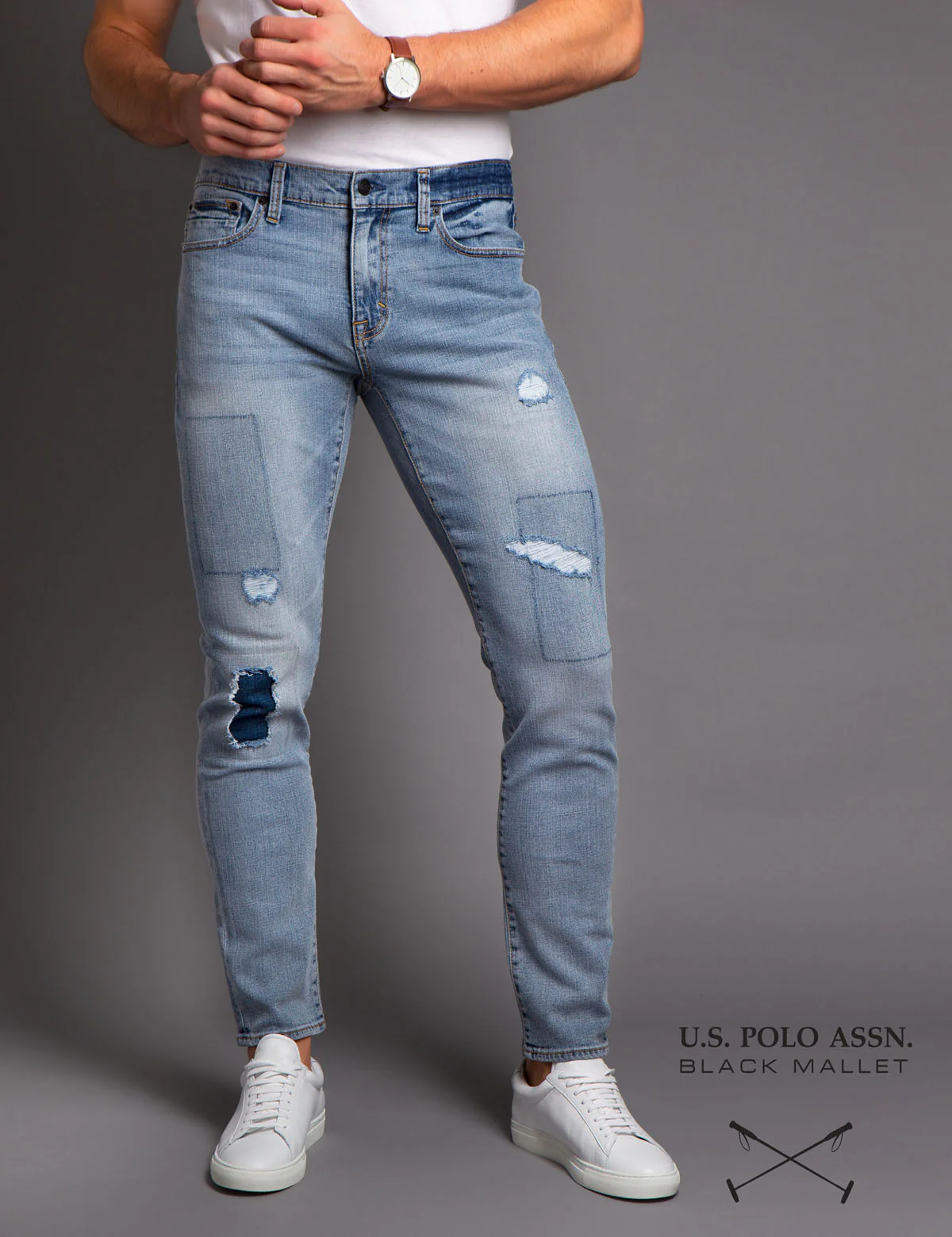 BLACK MALLET SKINNY FIT DENIM - Image 6