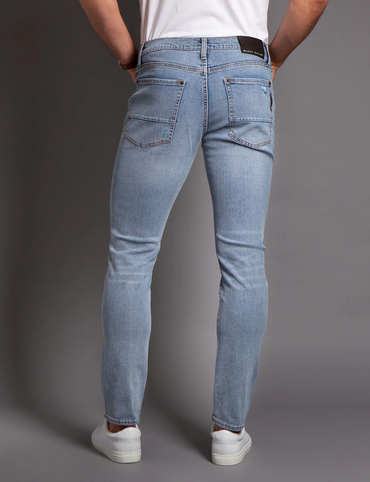 BLACK MALLET SKINNY FIT DENIM - Image 8