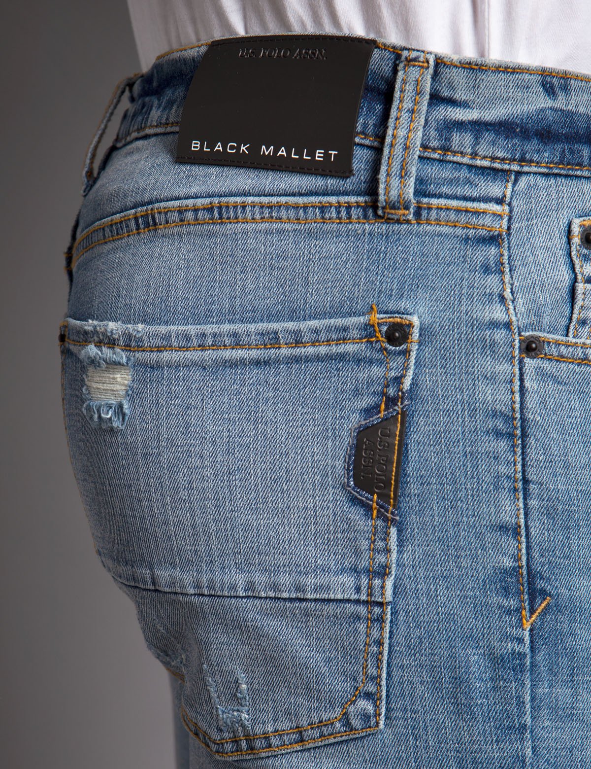 BLACK MALLET SKINNY FIT DENIM - Image 6