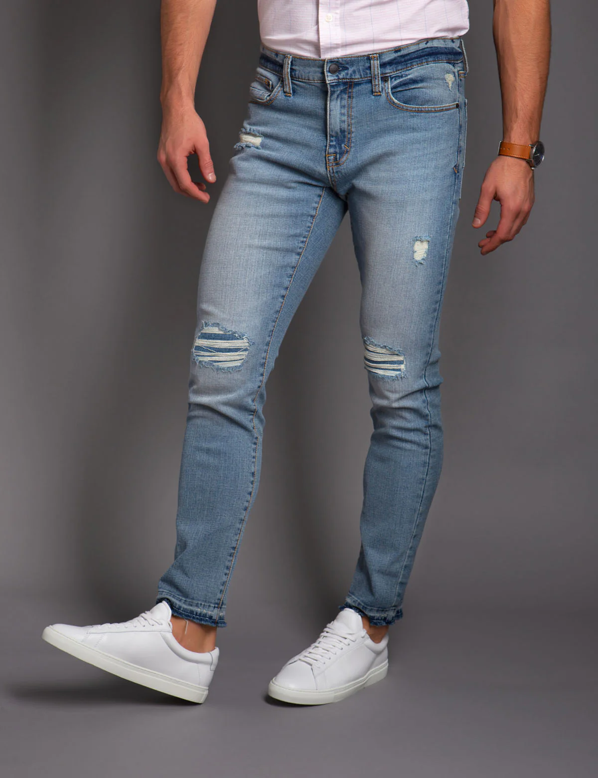 BLACK MALLET SKINNY FIT DENIM - Image 8
