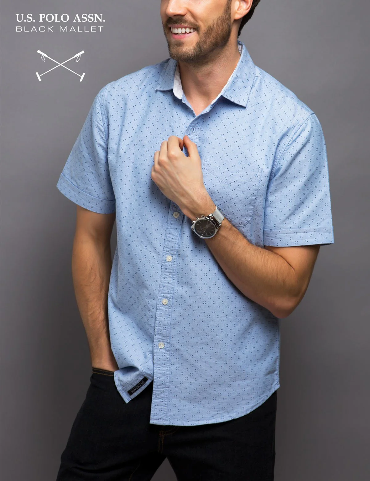 Slim Fit Oxford Shirt - Image 5