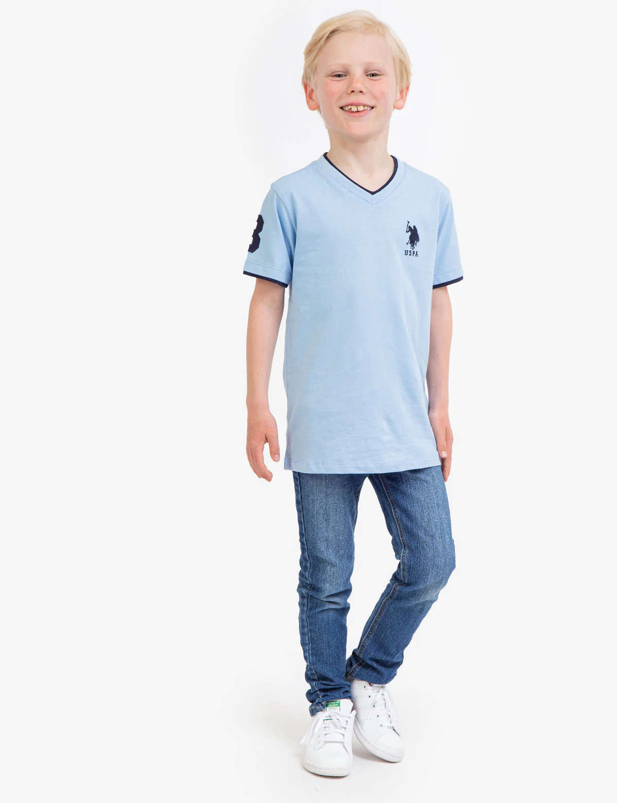 BOYS BASIC V-NECK T-SHIRT - Image 10