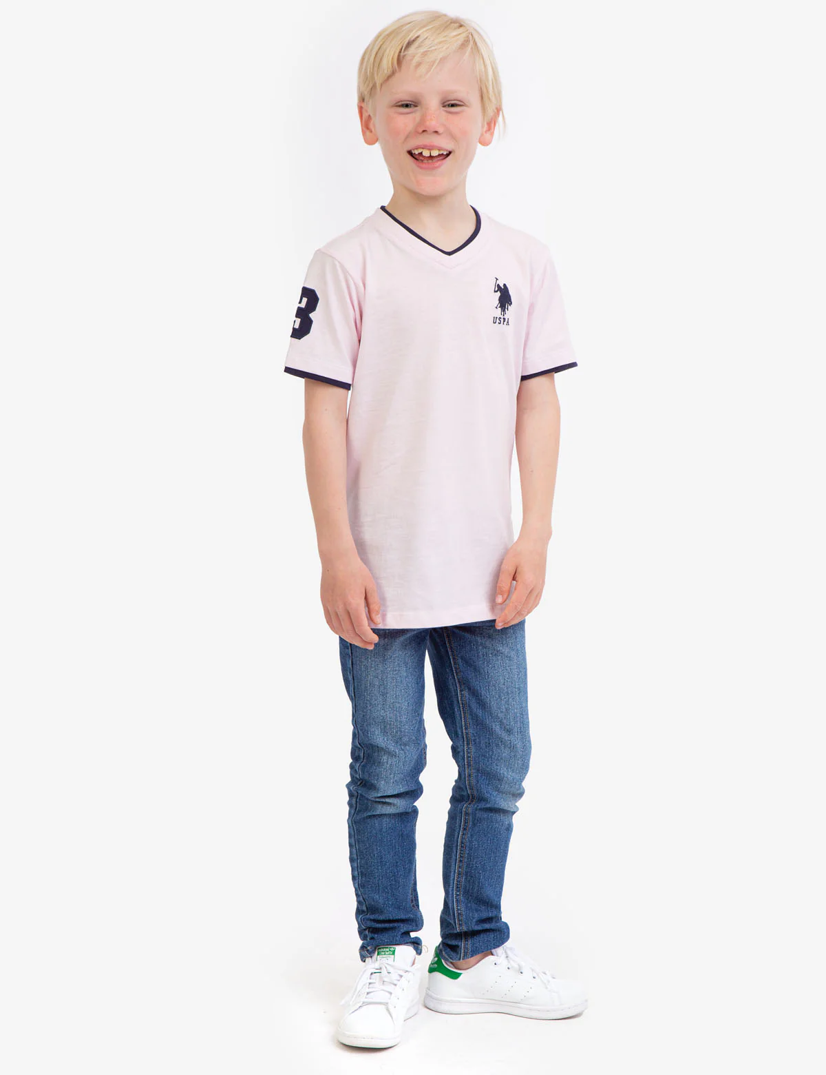 BOYS BASIC V-NECK T-SHIRT - Image 17