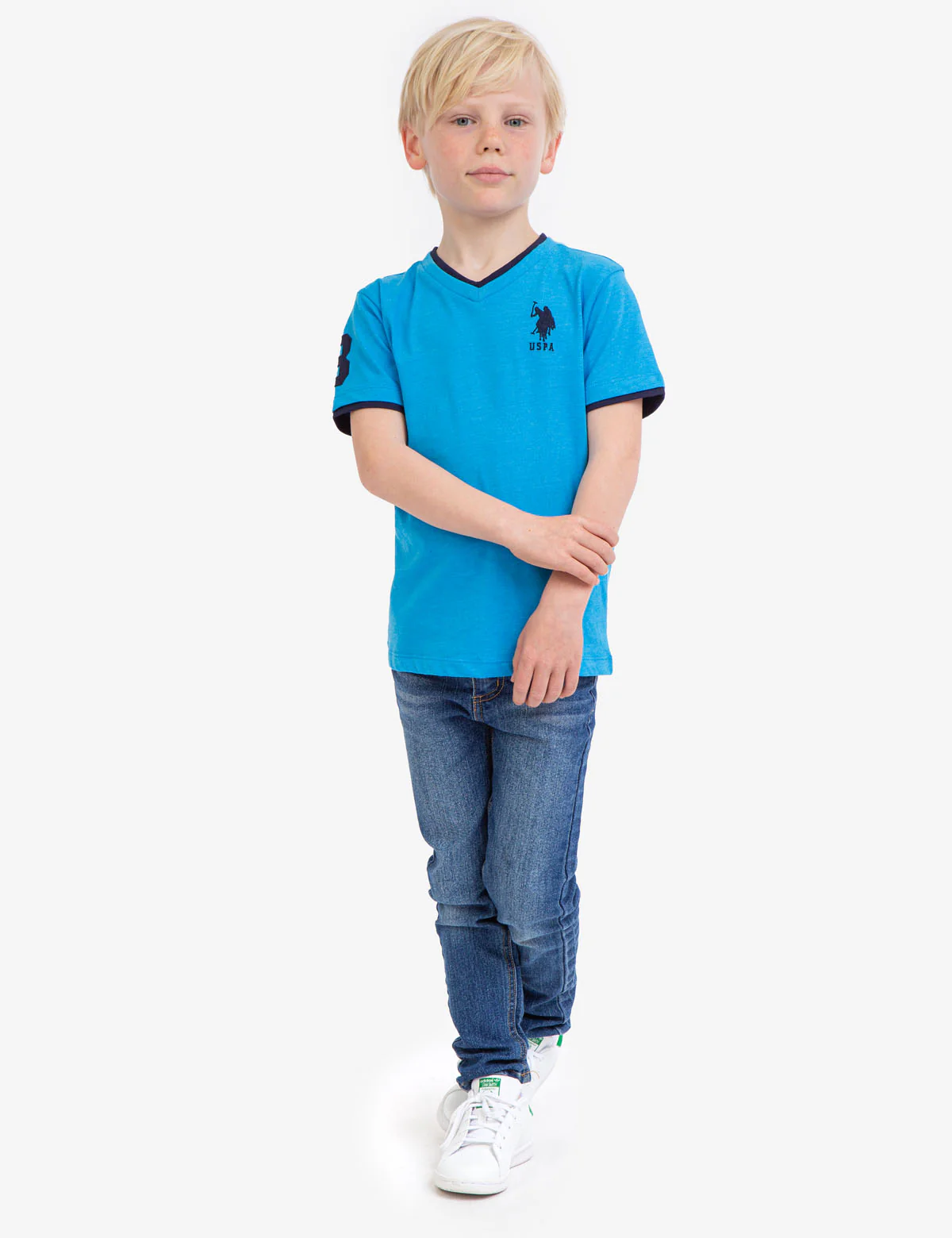 BOYS BASIC V-NECK T-SHIRT - Image 5