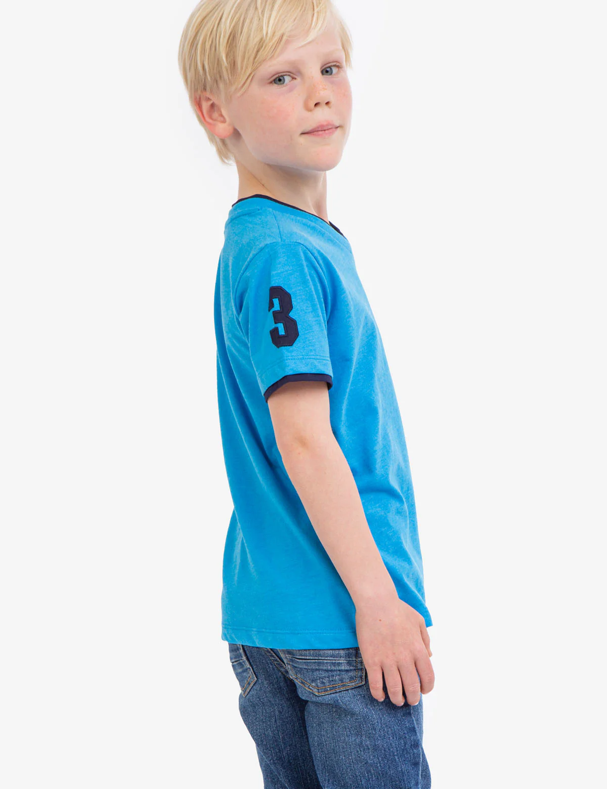 BOYS BASIC V-NECK T-SHIRT - Image 6