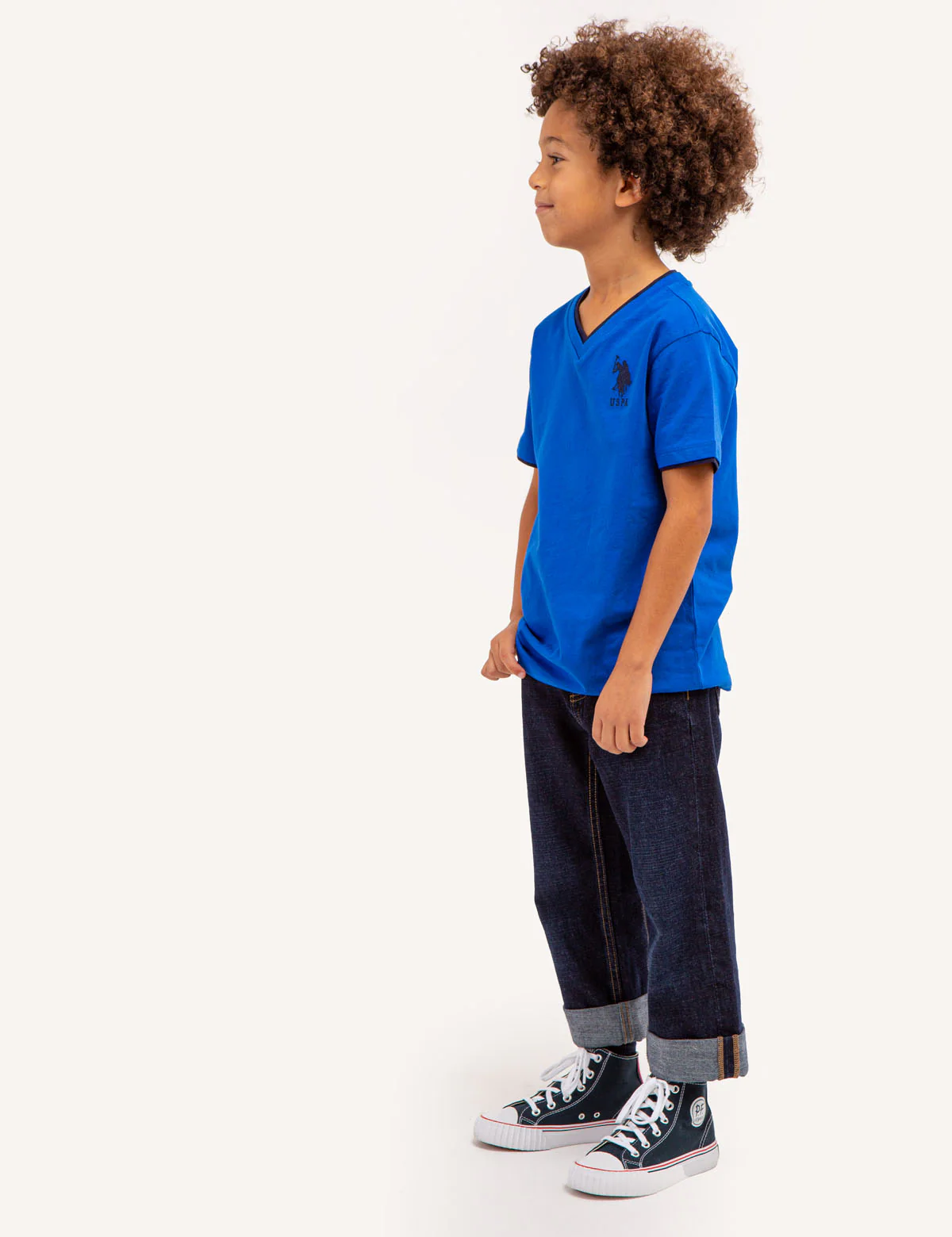 BOYS BASIC V-NECK T-SHIRT - Image 18