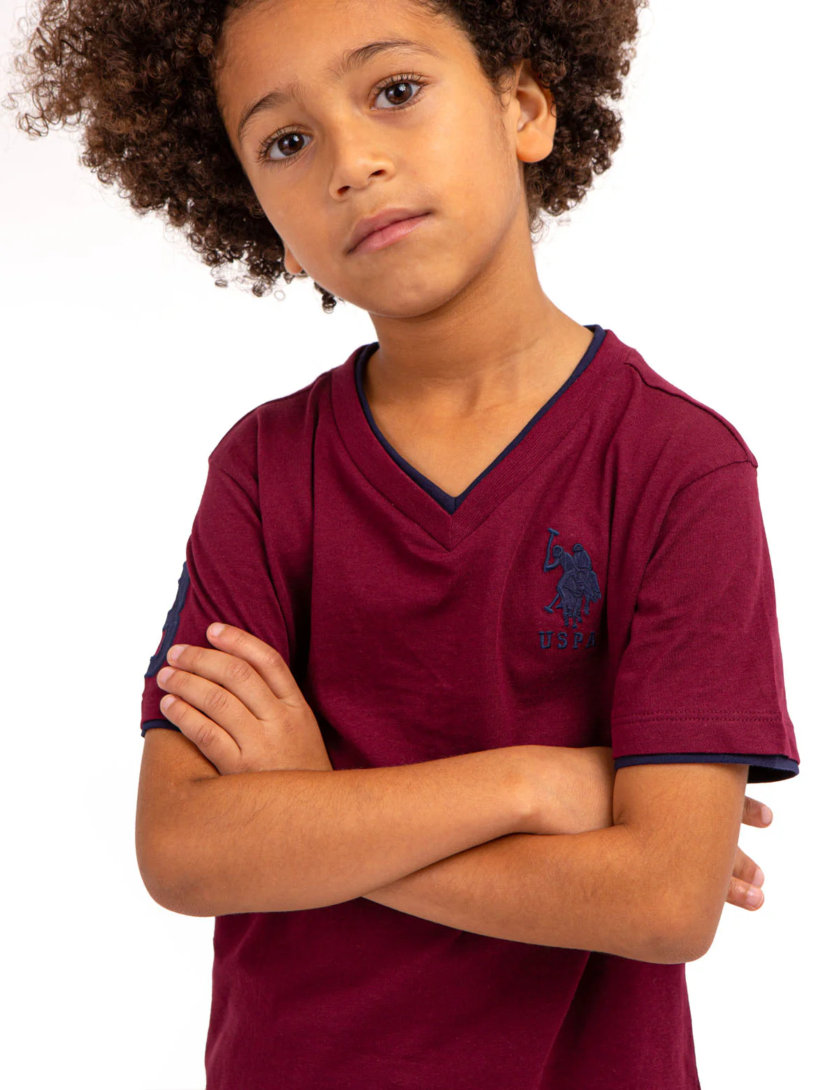 BOYS BASIC V-NECK T-SHIRT - Image 4