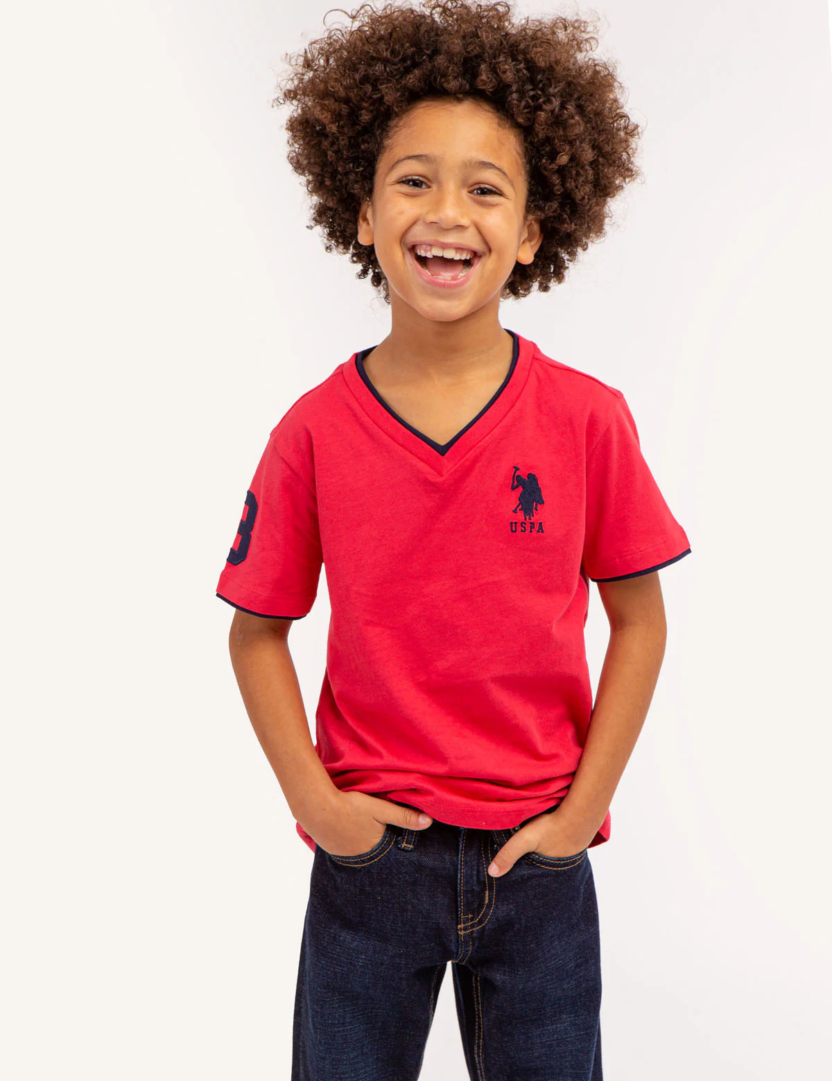 BOYS BASIC V-NECK T-SHIRT - Image 5