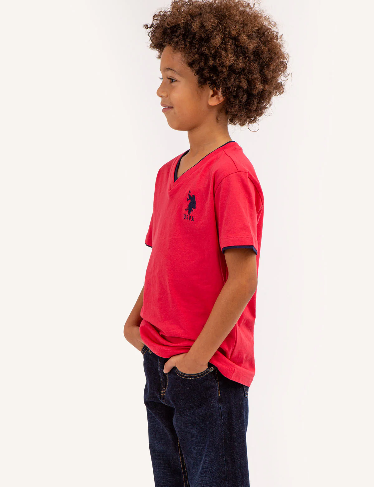 BOYS BASIC V-NECK T-SHIRT - Image 6
