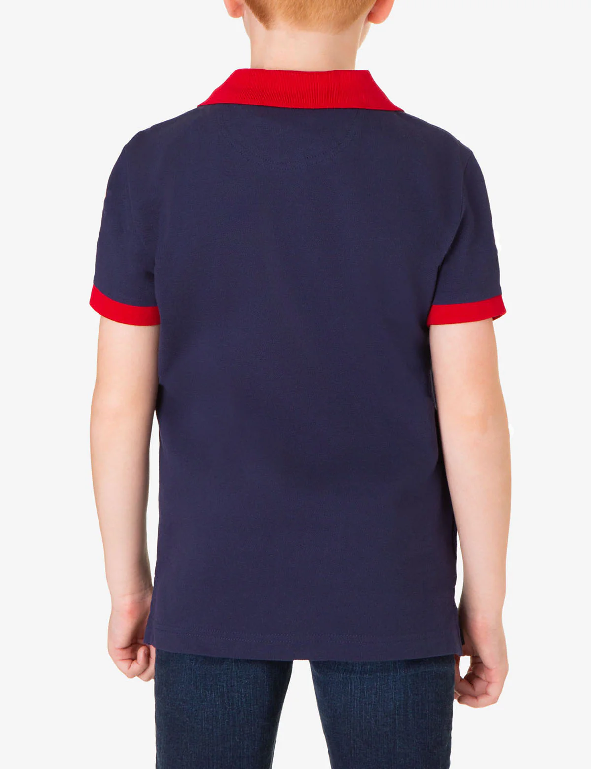 BOYS COLORBLOCK PIQUE POLO SHIRT - Image 2