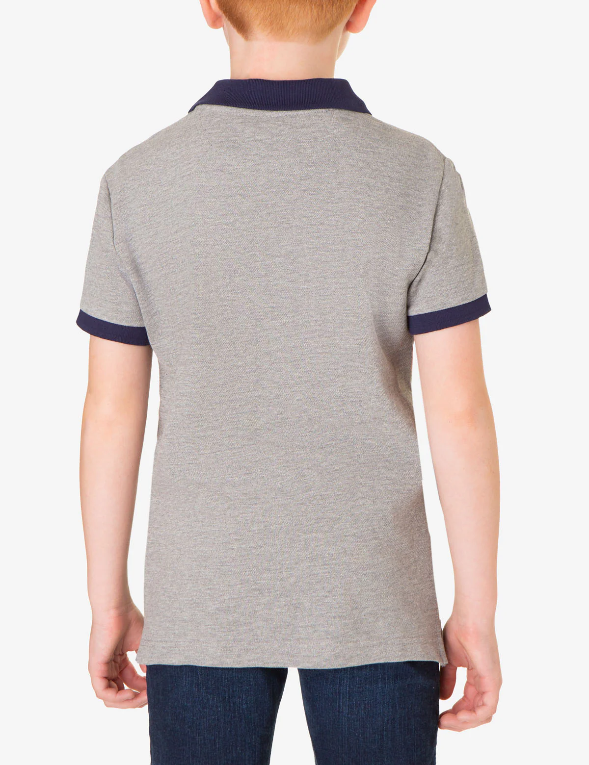 BOYS COLORBLOCK PIQUE POLO SHIRT - Image 4