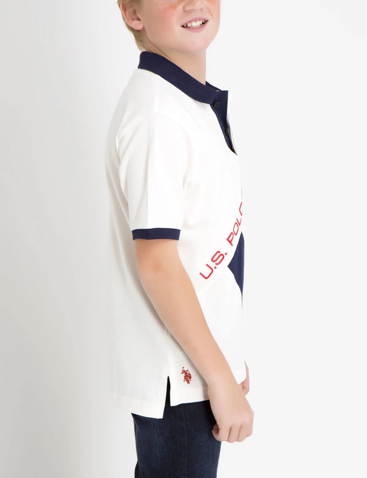 BOYS COLORBLOCK POLO SHIRT - Image 2