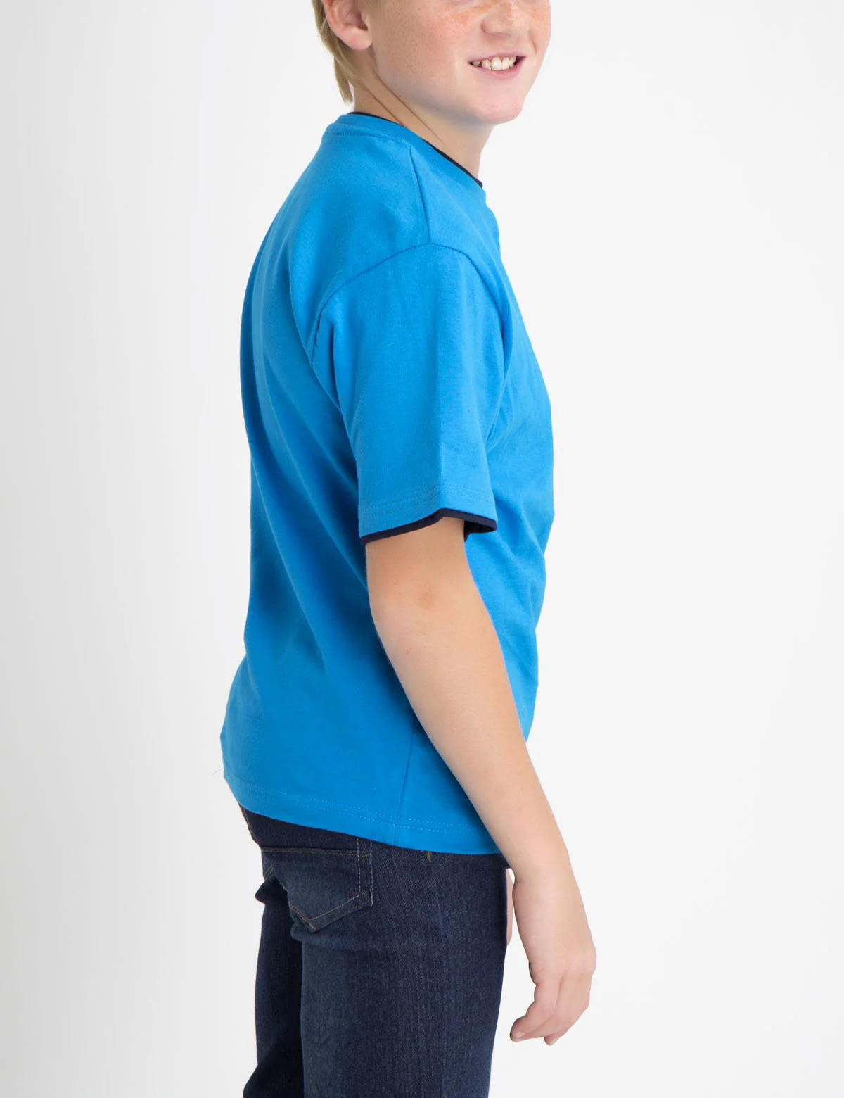 Boys Crew Neck Multi-Color Logo T-Shirt - Image 26