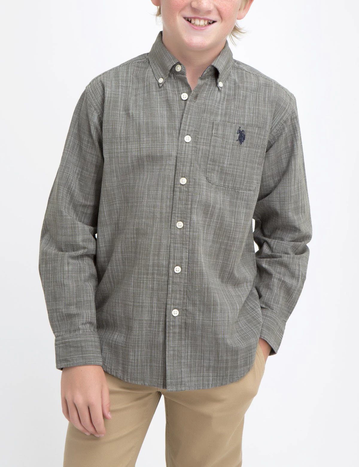 BOYS DOBBY SHIRT - Image 4