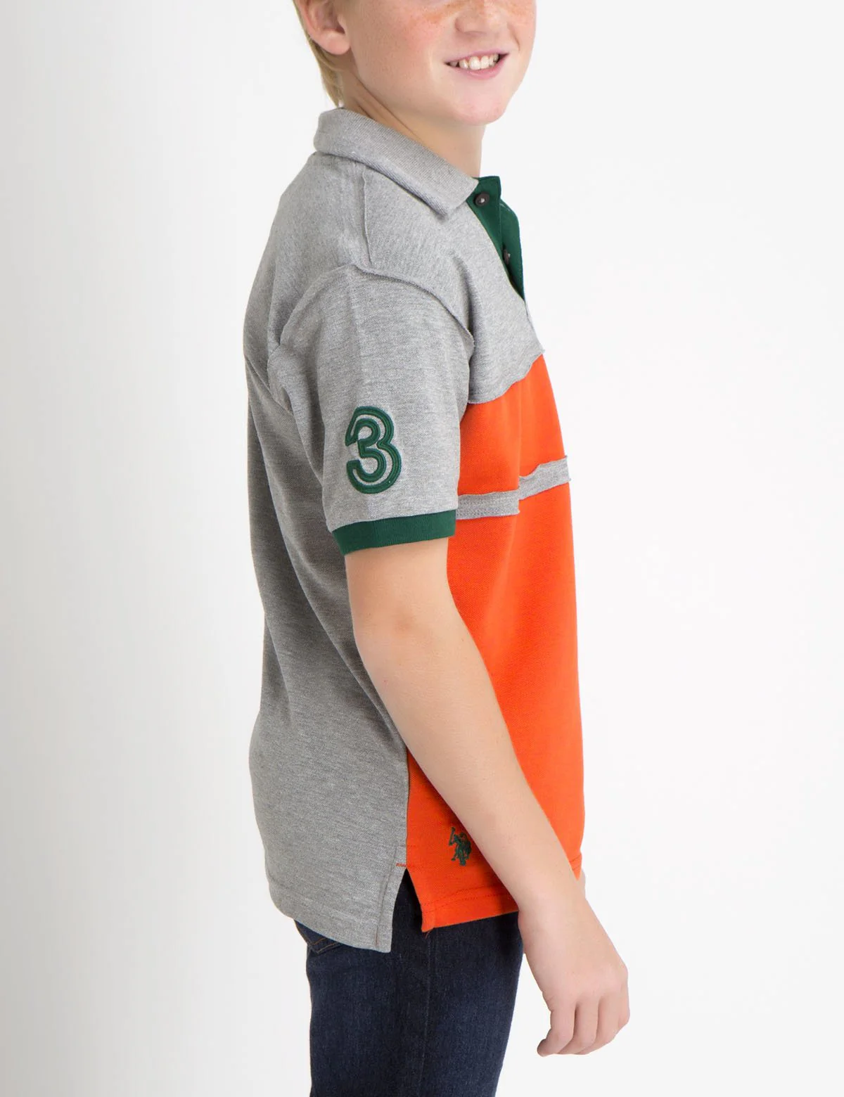 BOYS FLAG PATCH POLO - Image 5