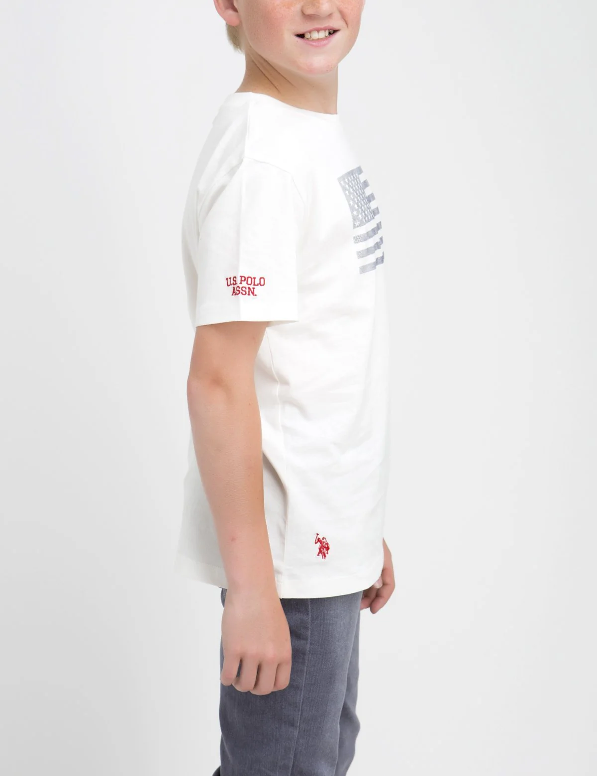 BOYS FLAG PRINT T-SHIRT - Image 3