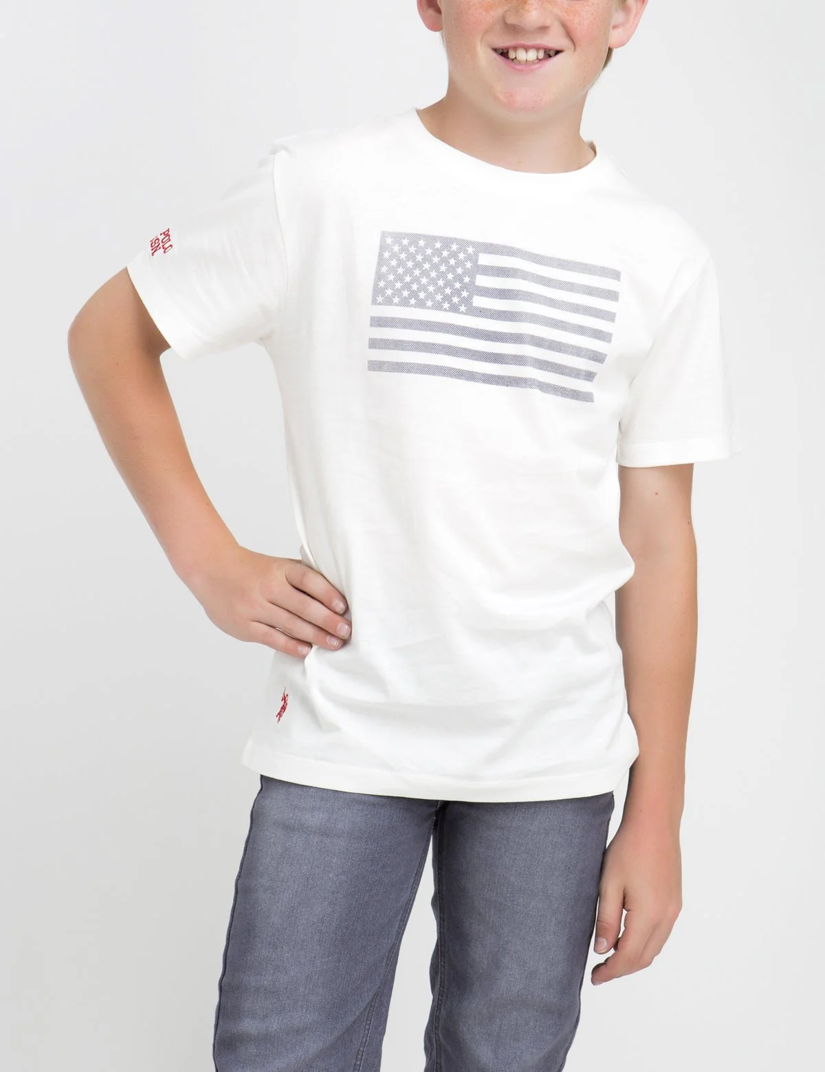 BOYS FLAG PRINT T-SHIRT - Image 8