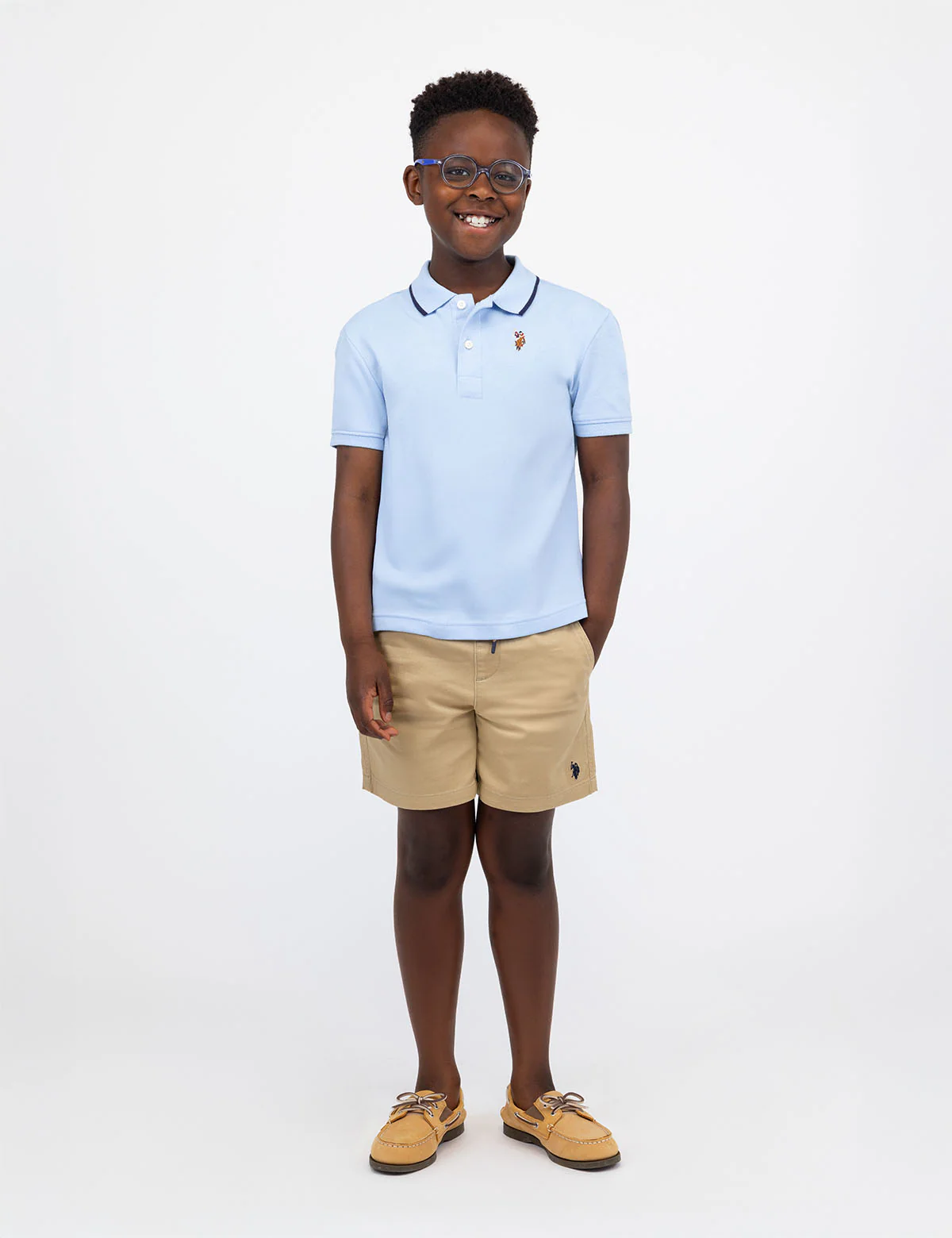 BOYS INTERLOCK POLO SHIRT - Image 2