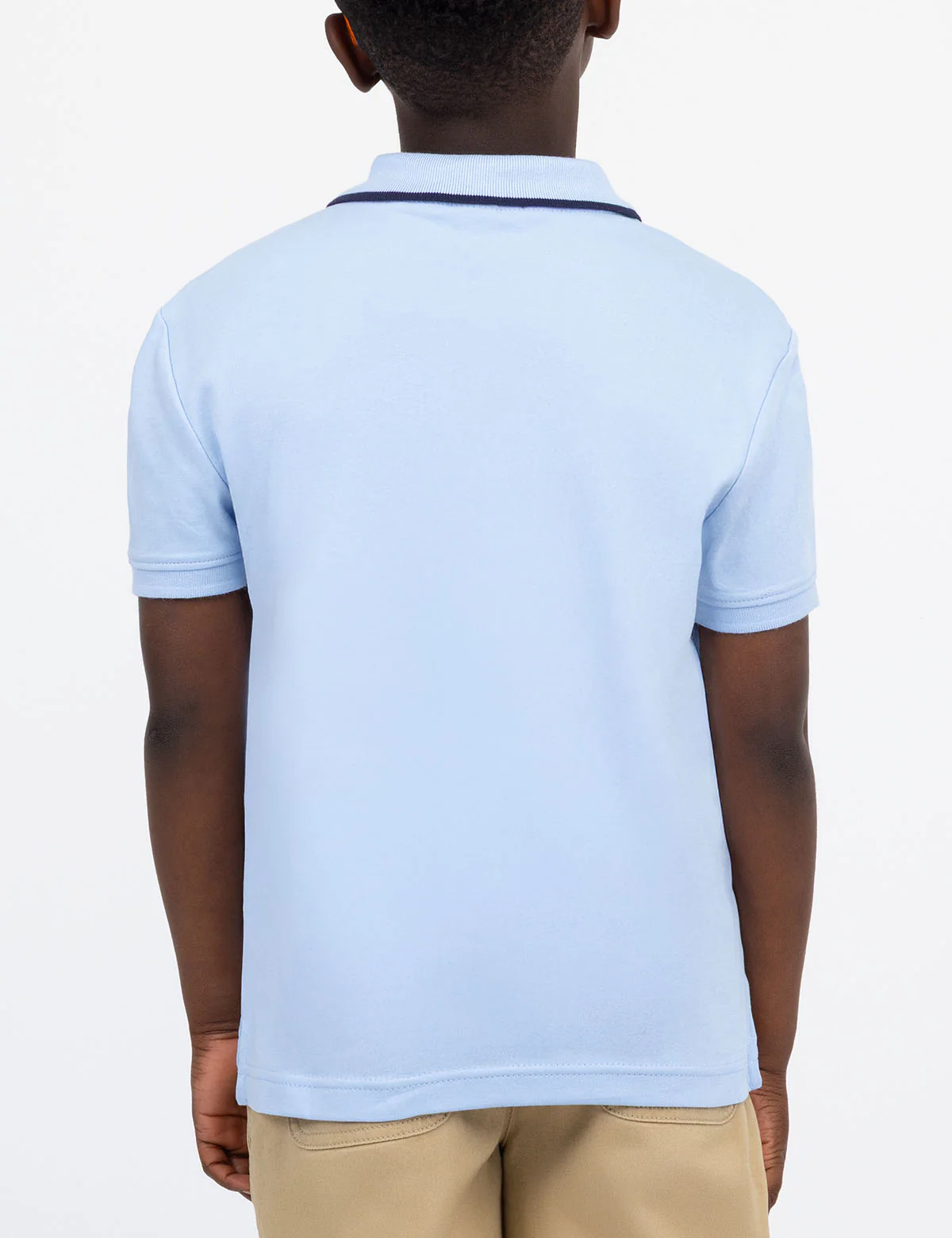 BOYS INTERLOCK POLO SHIRT - Image 3