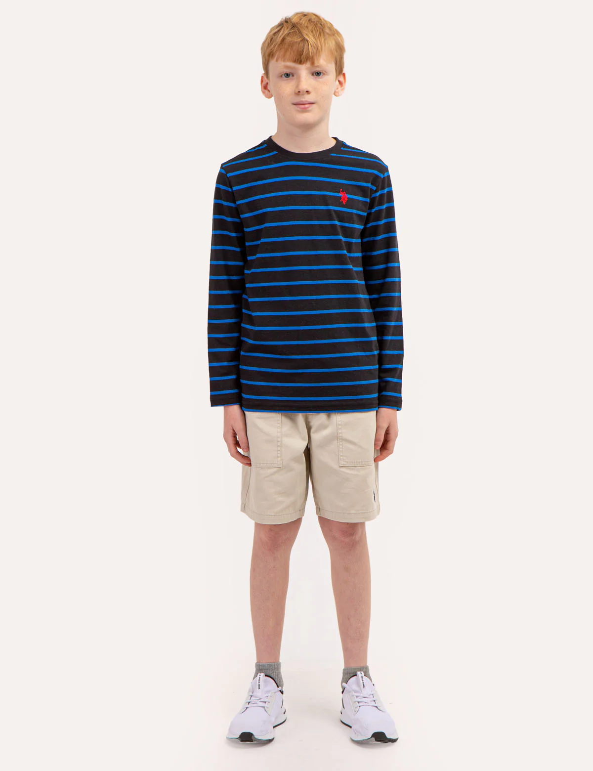 BOYS LONG SLEEVE STRIPE T-SHIRT - Image 2