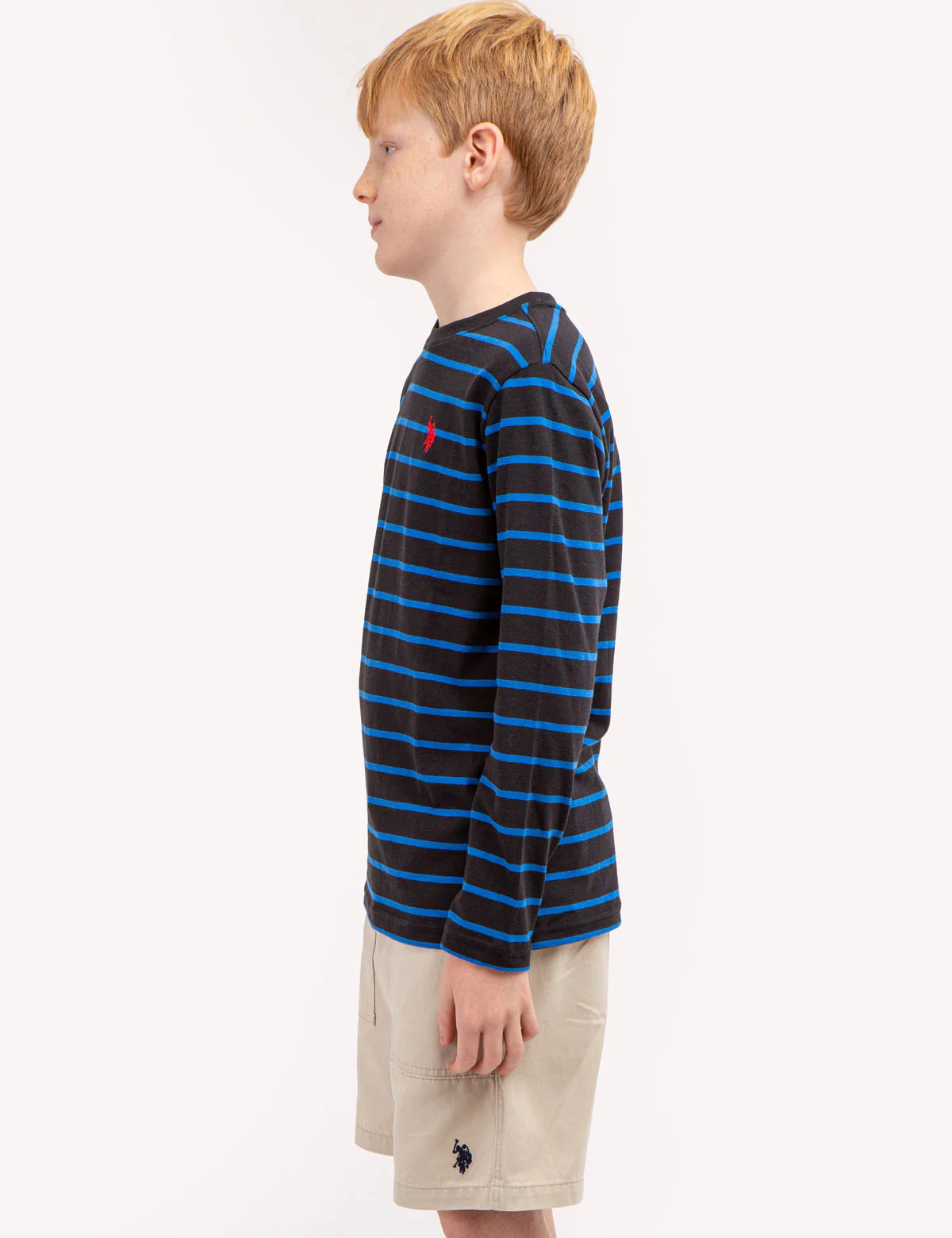 BOYS LONG SLEEVE STRIPE T-SHIRT - Image 3