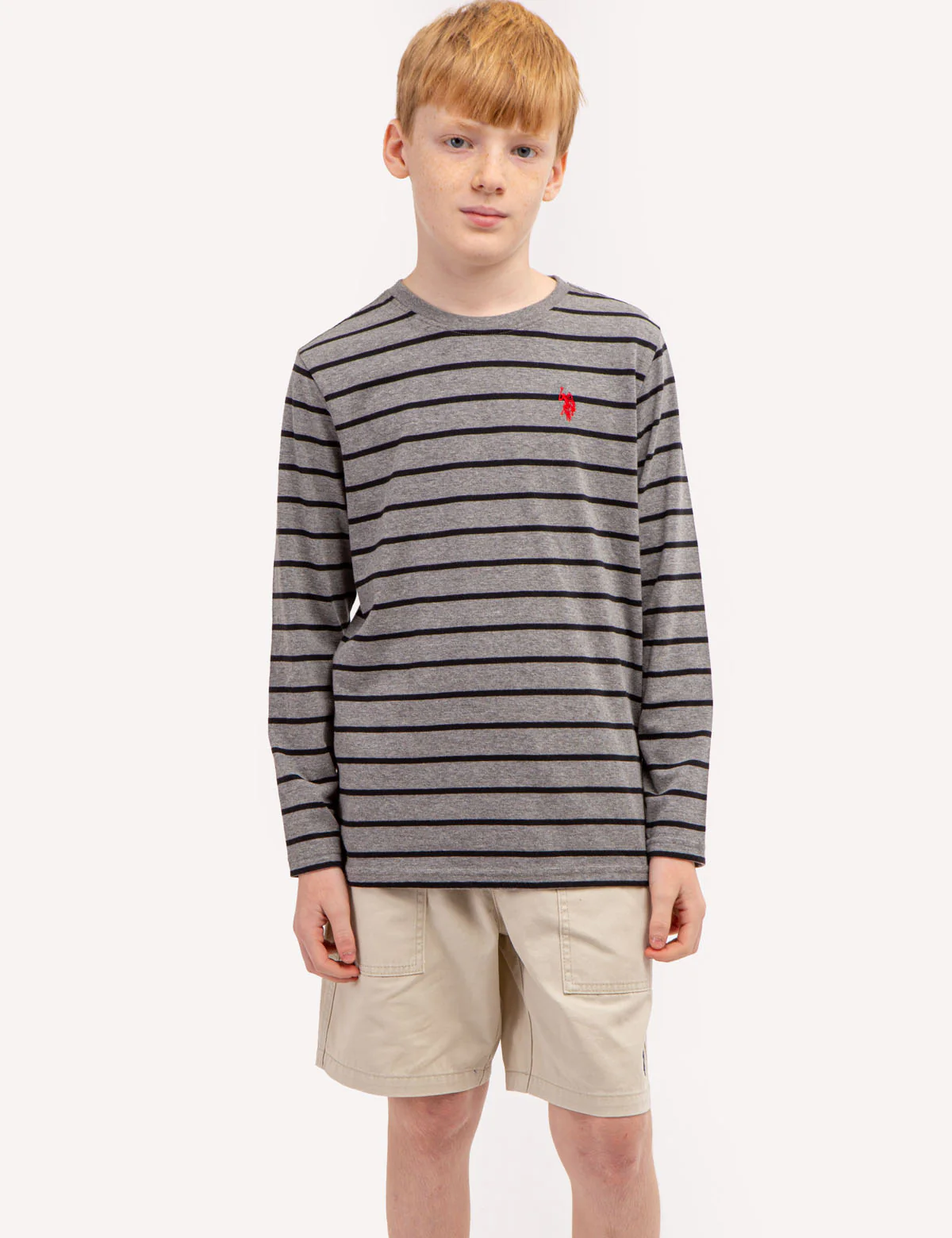 BOYS LONG SLEEVE STRIPE T-SHIRT - Image 5