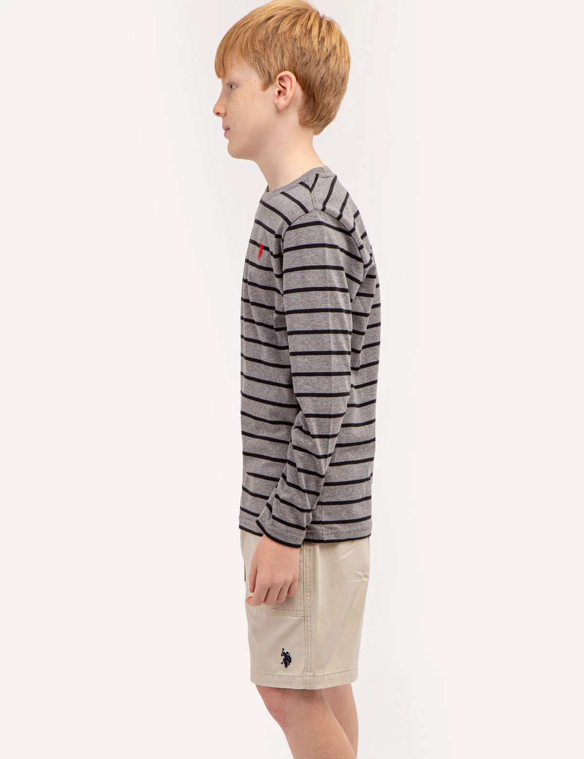 BOYS LONG SLEEVE STRIPE T-SHIRT - Image 6