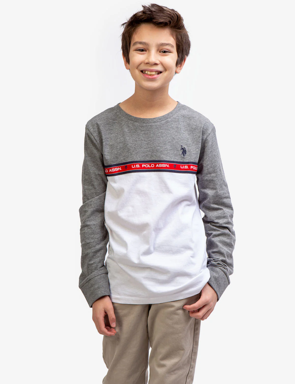 BOYS LONG SLEEVE USPA T-SHIRT - Image 5