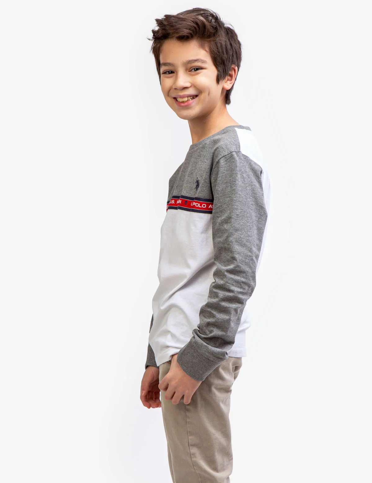 BOYS LONG SLEEVE USPA T-SHIRT - Image 7