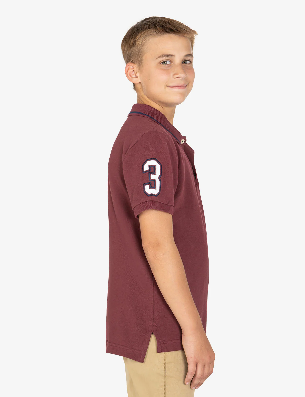 BOYS PIQUE POLO SHIRT - Image 2