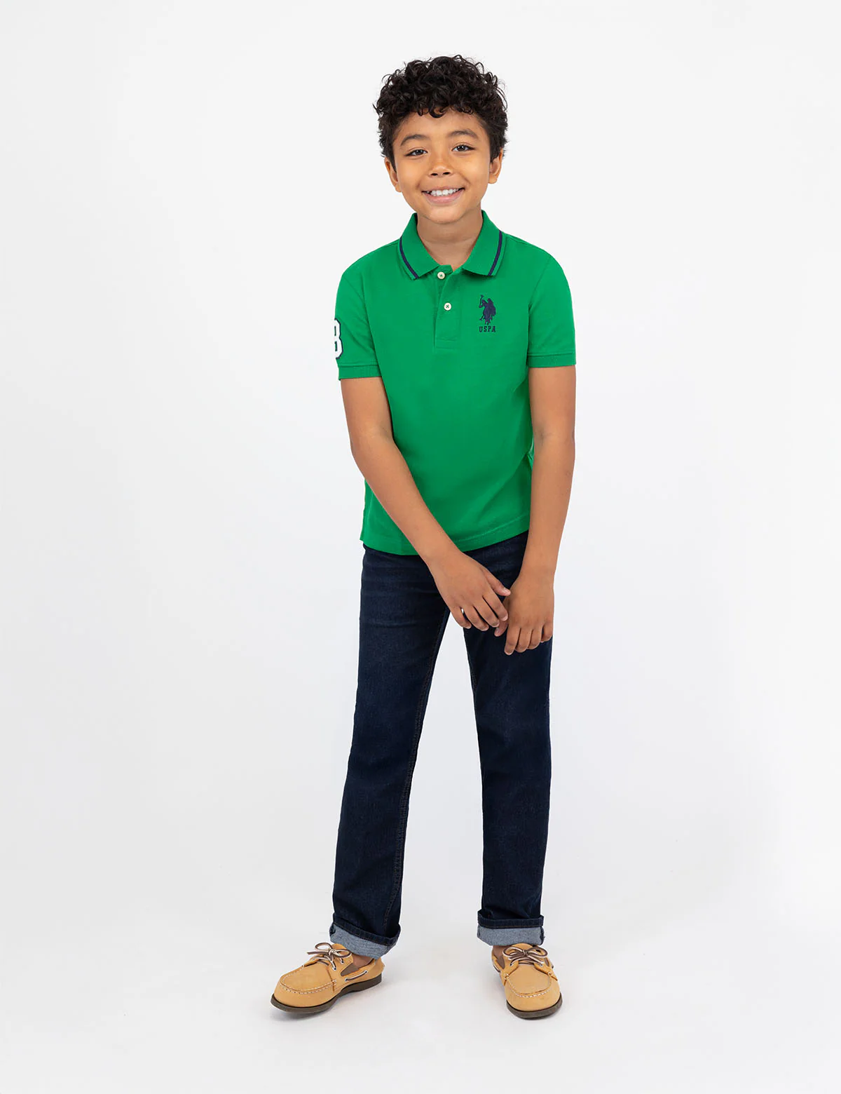 BOYS PIQUE SOLID POLO SHIRT - Image 10