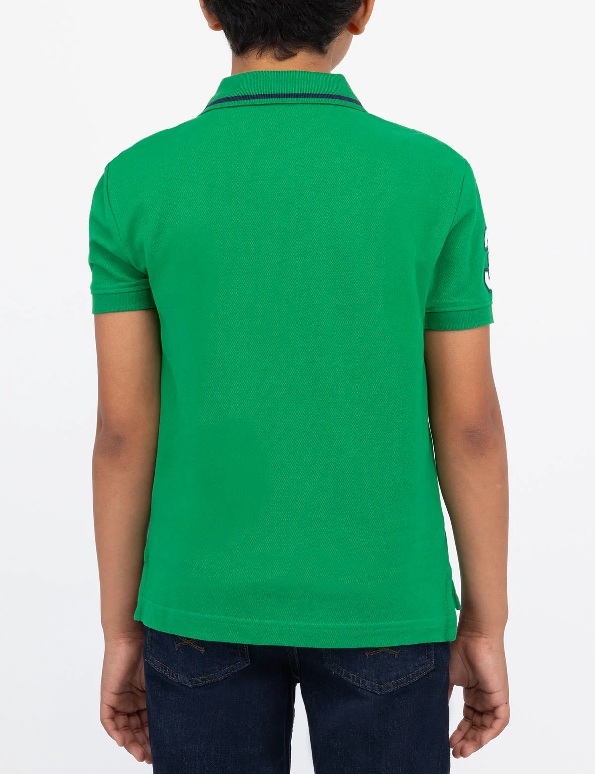BOYS PIQUE SOLID POLO SHIRT - Image 11