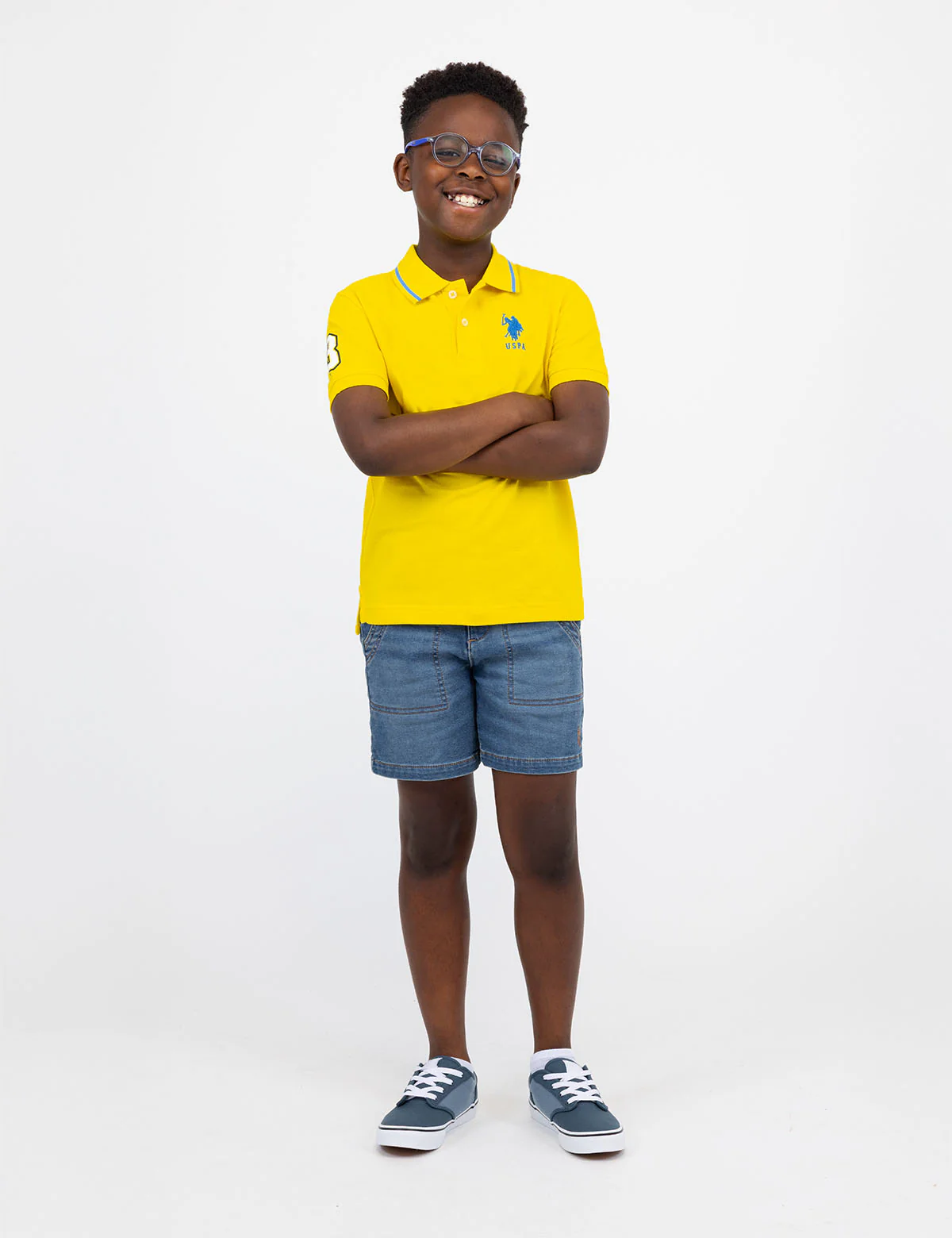 BOYS PIQUE SOLID POLO SHIRT - Image 13