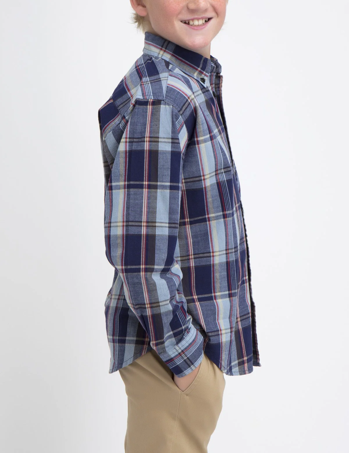 BOYS PLAID SHIRT - Image 2