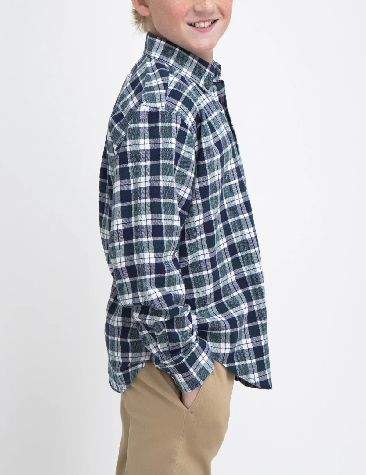 BOYS PLAID SHIRT - Image 2