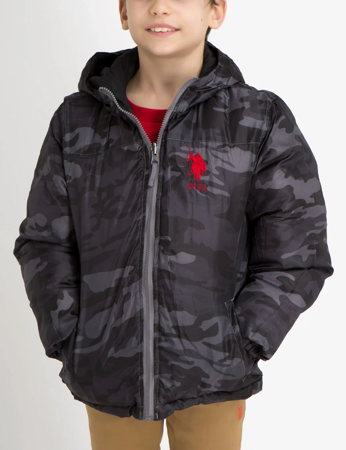 BOYS REVERSIBLE PUFFER JACKET - Image 6