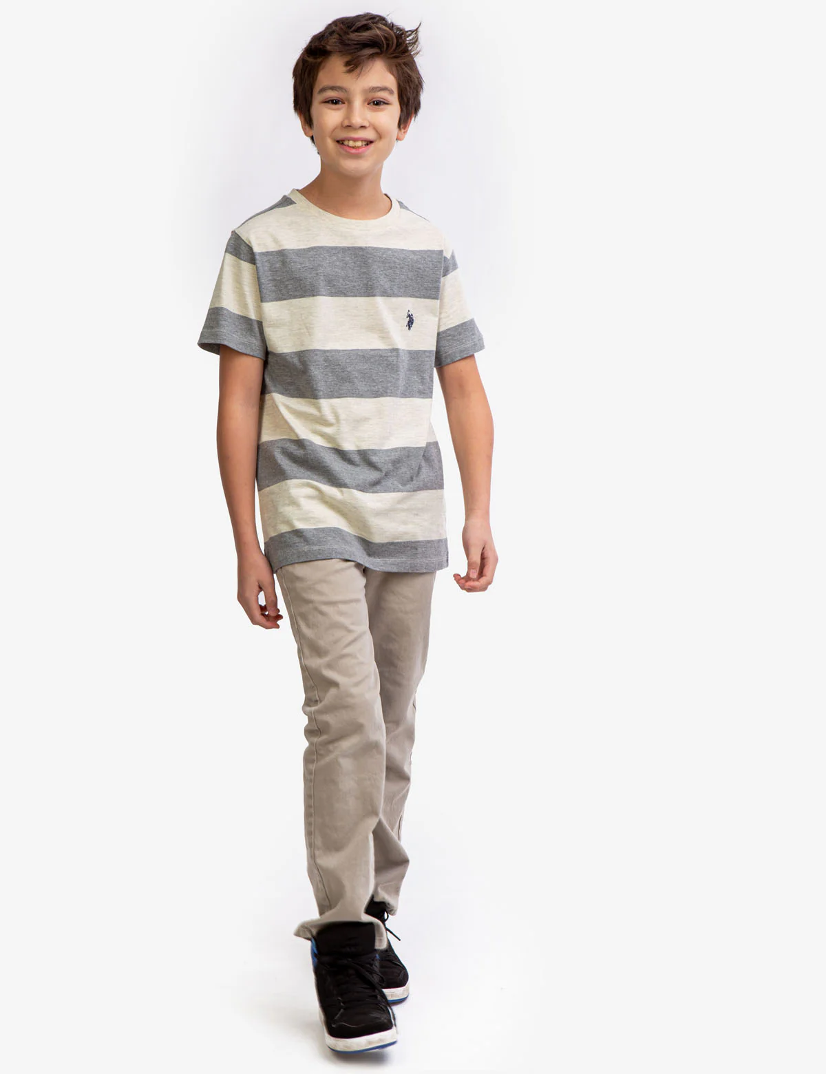 BOYS RUGBY CREW NECK T-SHIRT - Image 2