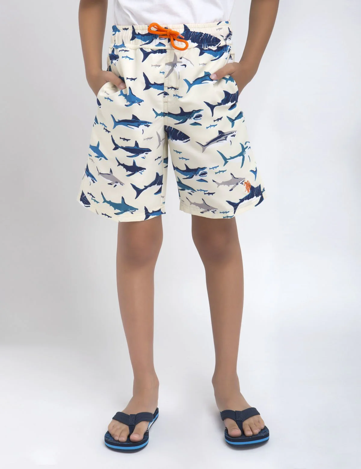 Boys Shark Board Short