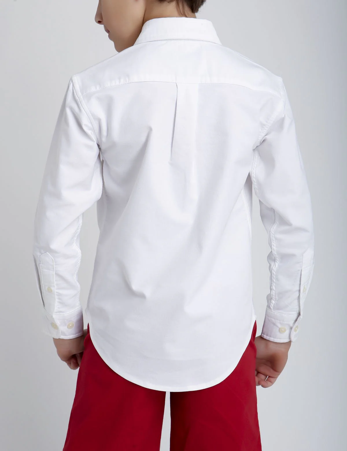 BOYS STRETCH OXFORD SHIRT - Image 6