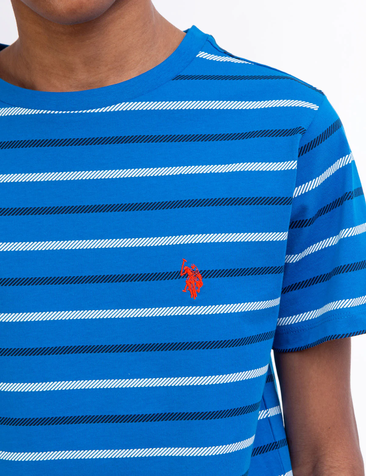 BOYS STRIPE CREW NECK T-SHIRT - Image 10
