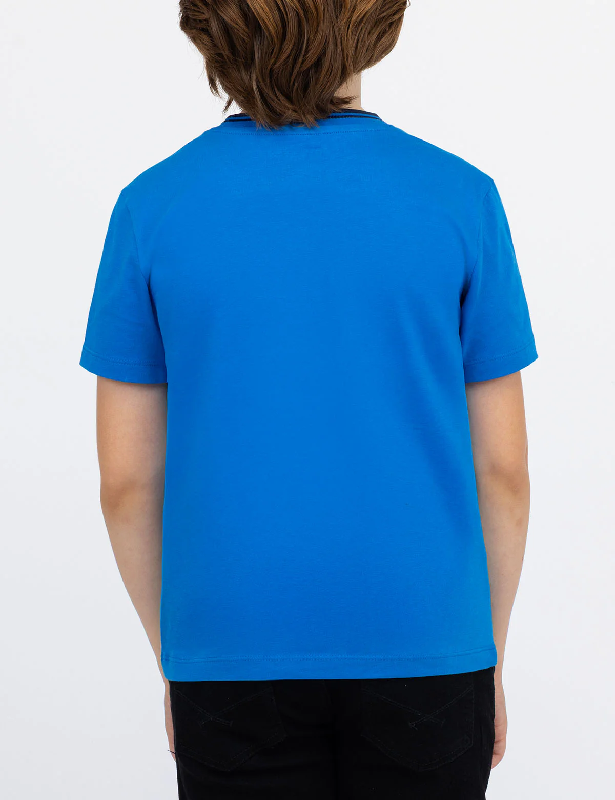 BOYS TIPPED CREW NECK T-SHIRT - Image 3
