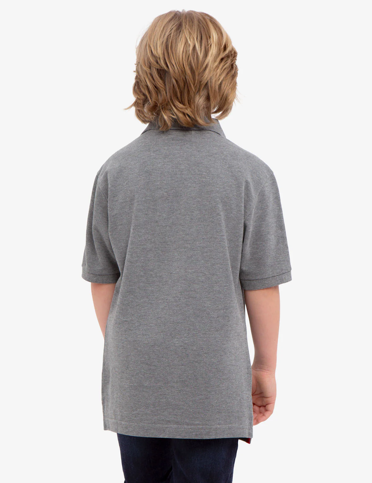 BOYS U.S. POLO ASSN. PIQUE POLO SHIRT - Image 3