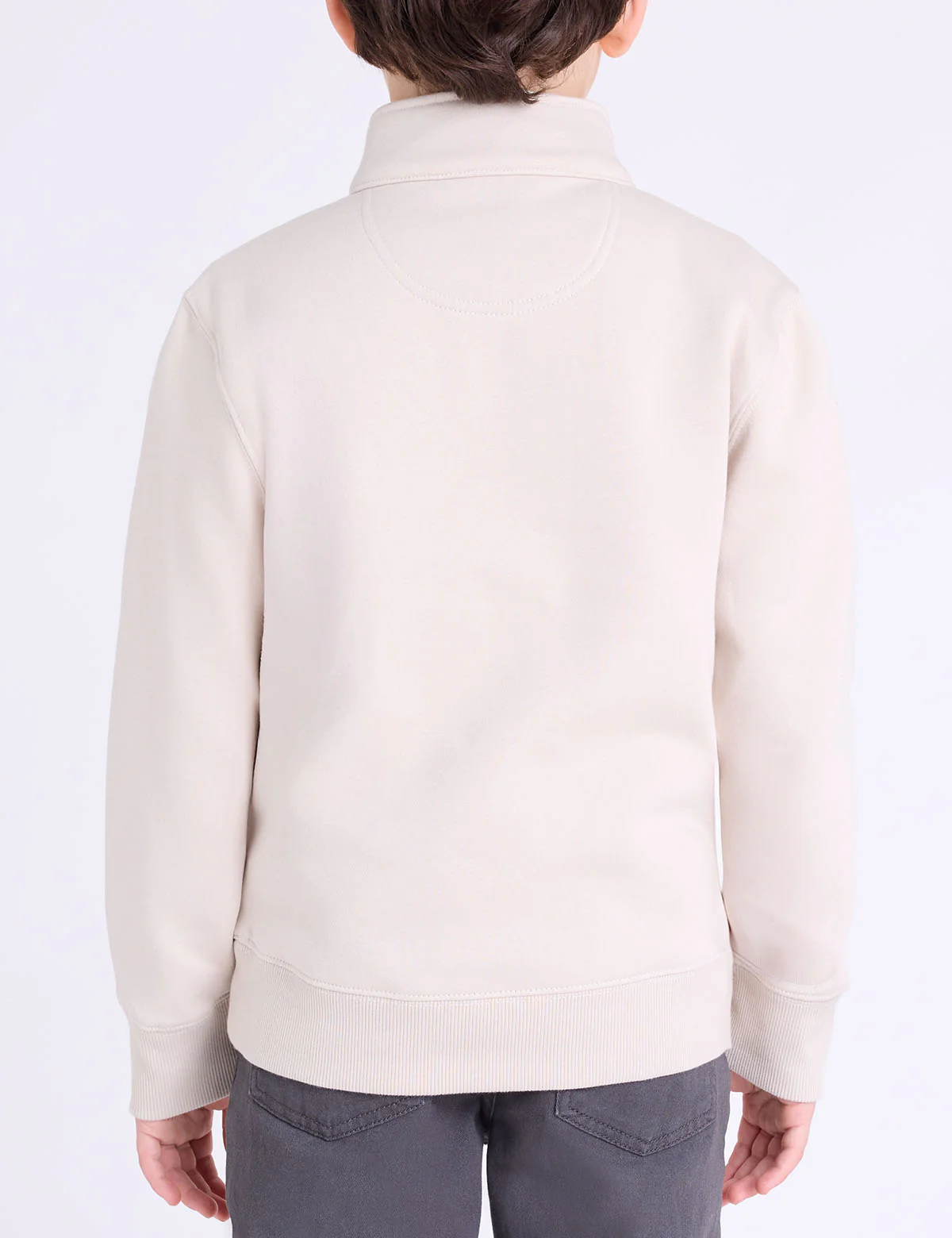 BOYS USA 1/4 ZIP FLEECE MOCK PULLOVER - Image 5